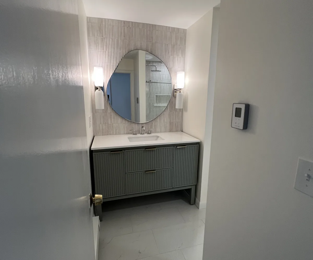 Bathroom Remodeling detail by DeFaria Construction
