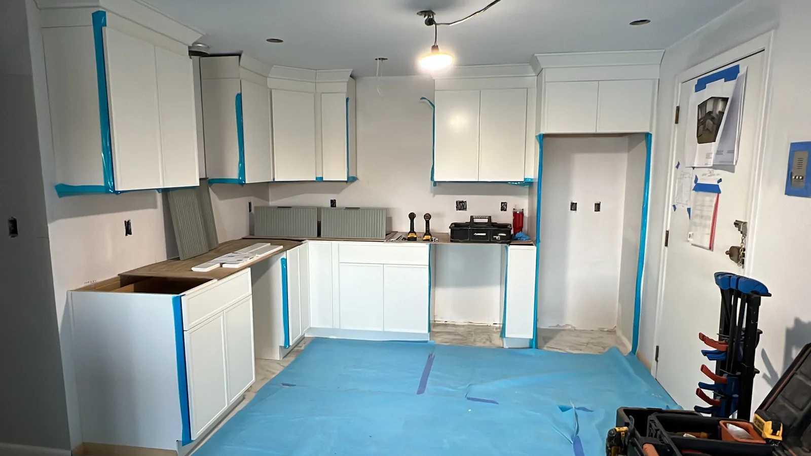 Kitchen Remodeling before or in-progress project photo